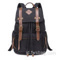 2022 Tas Backpack Backpack Sekolah Retro Vintage Retro Vintage Black Vintage Untuk Pria Wanita